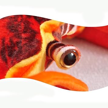 Realistic Stuffed Lobster Cute Dolls Plush Animal Toys Red 12 Inches