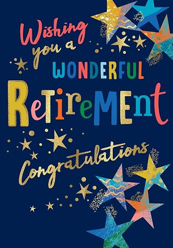 Avant Garde Studios Wishing you a Wonderful Retirement Card Congratulations - 9 
