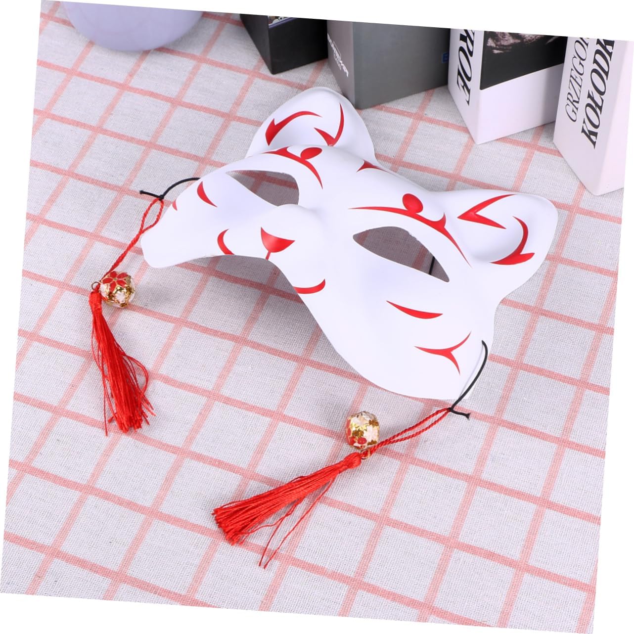 Luxshiny Halloween Anime Cat Party Cosplay Full Face Plastic