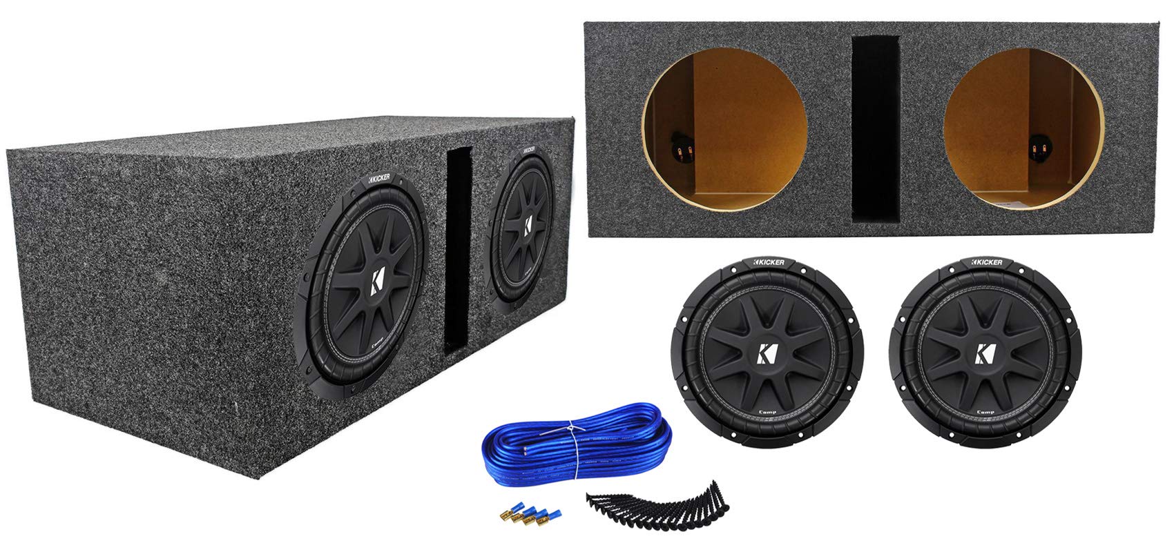 Amazon.com: KICKER (2) 43C104 Comp 10