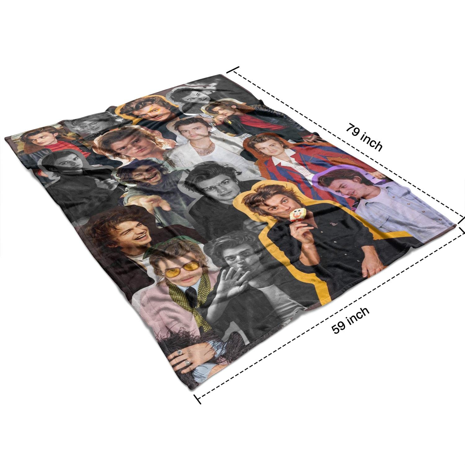 Joe Flanell-Überwurfdecke – Weiche Kuscheldecke Für Couch & Bett, 152 X 127 Cm