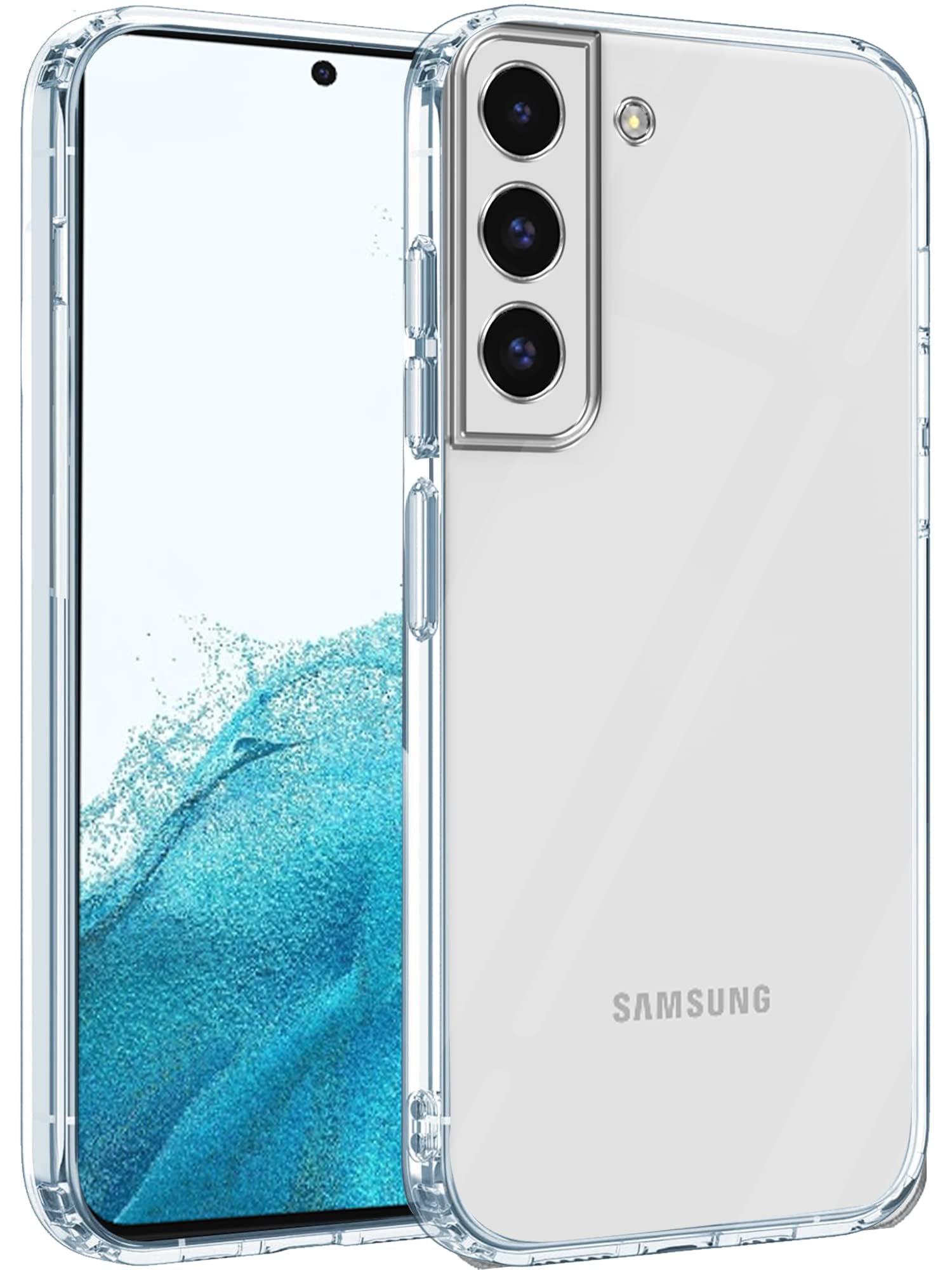 Jkobi Back Cover for Samsung Galaxy S22 5G (Silicone Clear Shockproof Case with Camera Protection | Soft and Flexible) (B0DB5LBQCW) Amazon Price History, Amazon Price Tracker