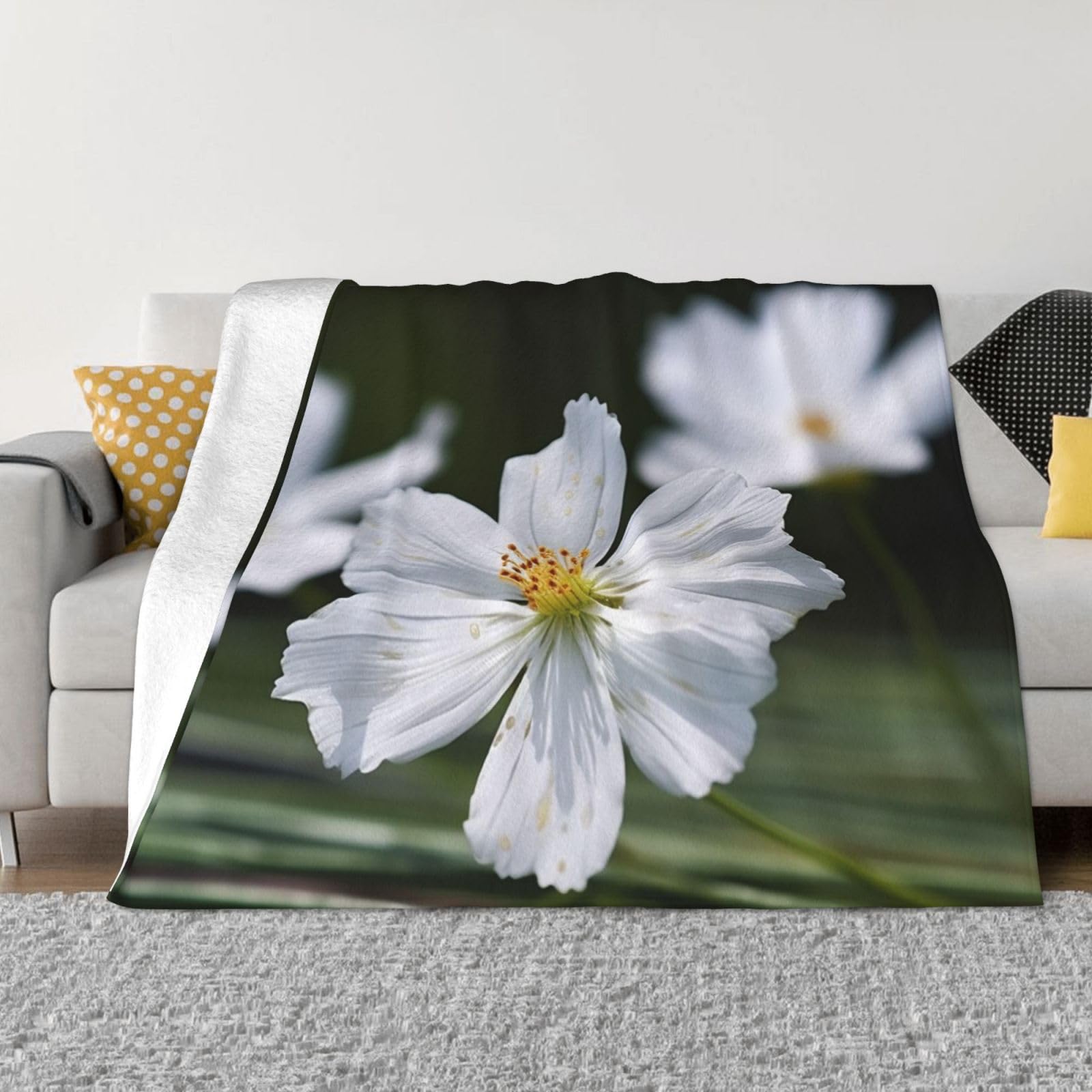 Couverture polaire ultra douce et chaude plaid flanelle anti-frisson lit
