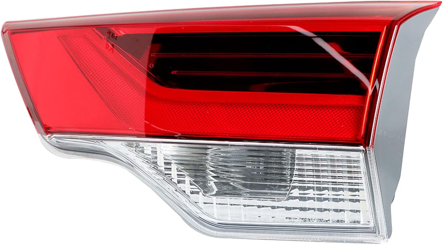 Silscvtt Passenger Side Rear Brake Tail Light Assembly Replacement for Toyota Highlander 2017-2019 Right Inner Tail Lamp TO2803139 815800E120