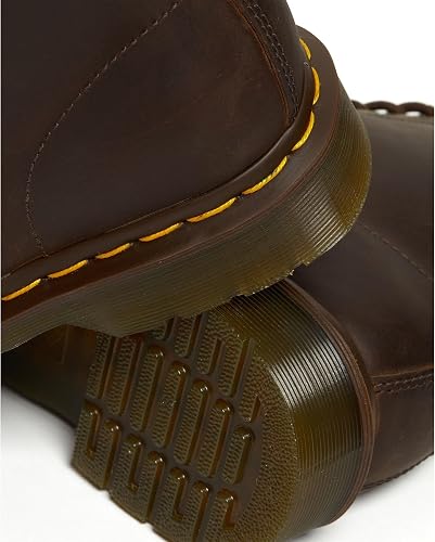 Dr. Martens 8 œillets, Rangers Femme, Gaucho Brun Brun, 42 EU - 8