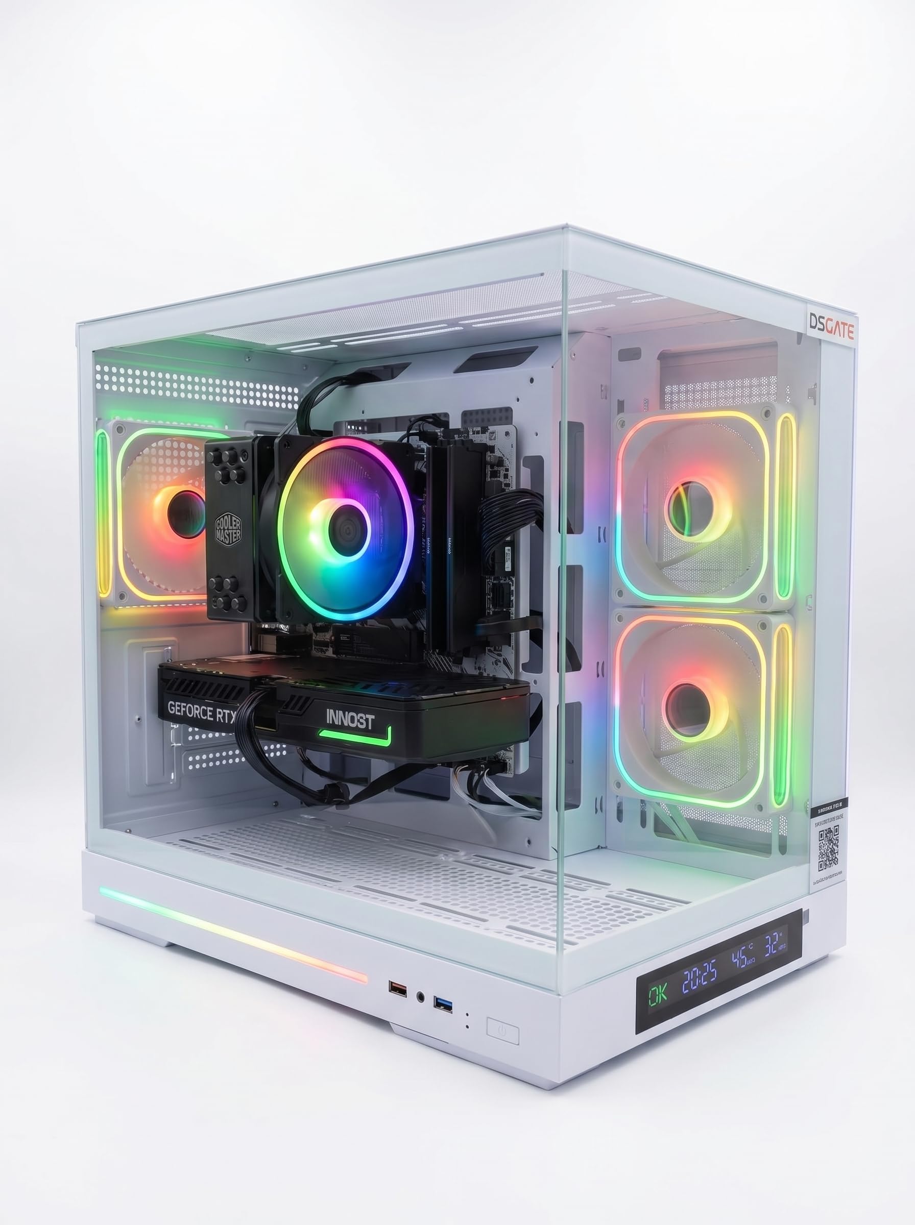 M6-IV Cloud Q - PC Gamer - Intel Core i5-12400F - NVIDIA GeForce RTX 5060 8 Go - 16 Go DDR4 - SSD 1 to - Windows 11