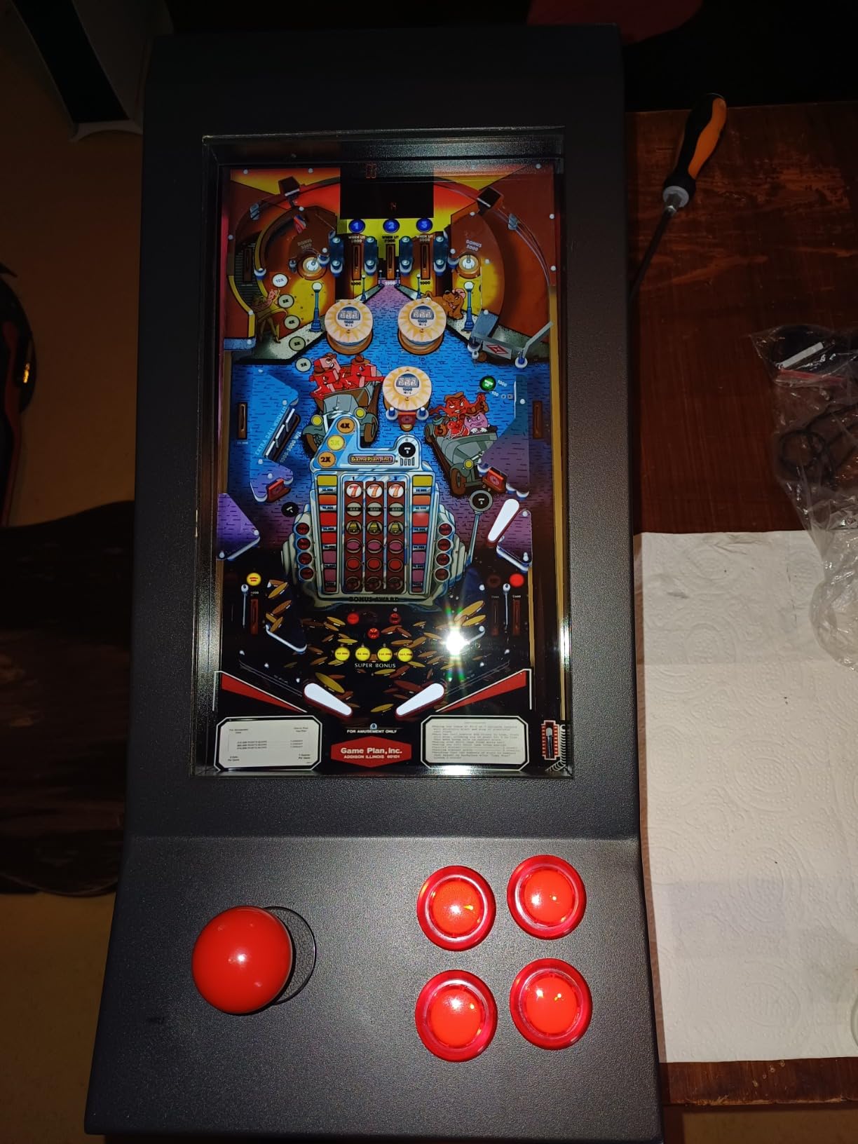 Macchina Pinball Arcade Completa Flipper Virtuale 13.3 Pollici - Oltre ...