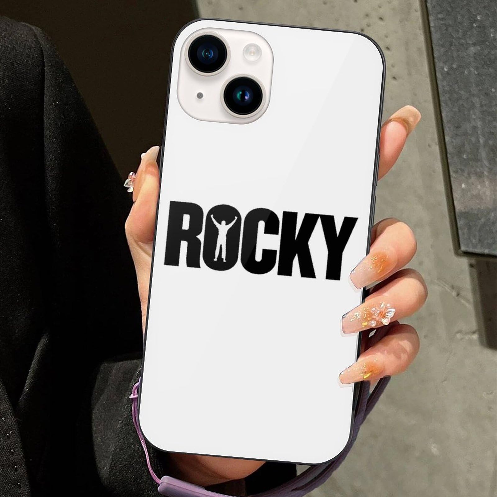 Amazon.co.jp: iPhone14 用 ケース ロッキー 映画 【全機種対応