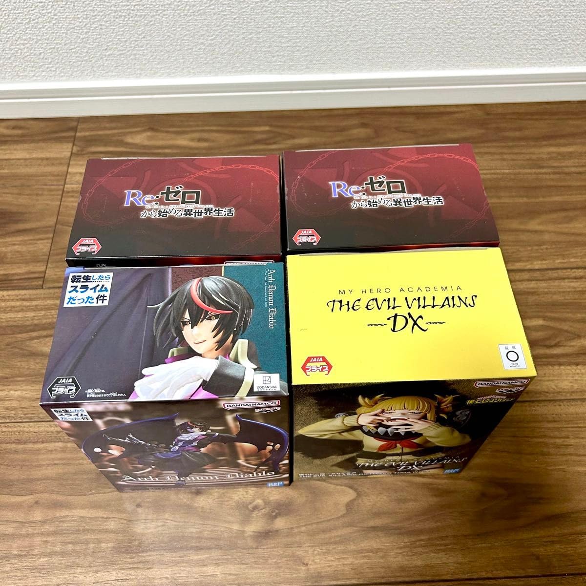 Amazon.co.jp: 転スラ・ヒロアカ・リゼロ 4点セット フィギュア