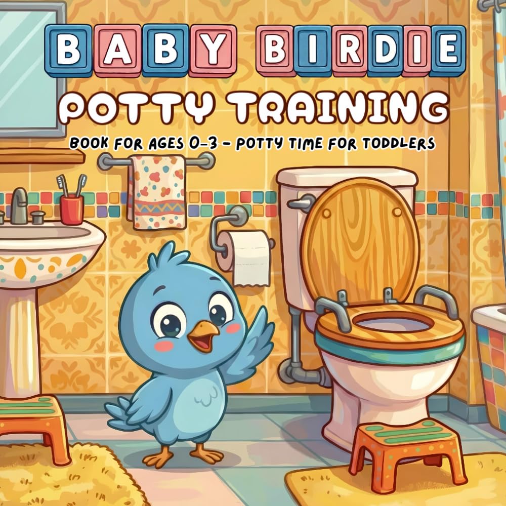Potty Training Book for Ages 0–3 - Potty Time for Toddlers: Baby Birdie