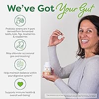 Vista 6 de Probulin Total Care - Suplemento probiótico, cápsulas probióticas para la salud intestinal, digestiva e inmunológica para hombres y mujeres, 20 mil