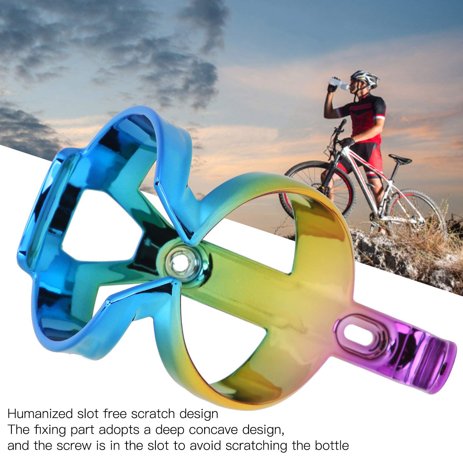 Portaborraccia Universale Per Bici - Regolabile, Rotazione 360°, Per Mountain Bike, Carrozzine, Ecc. - Foto 4