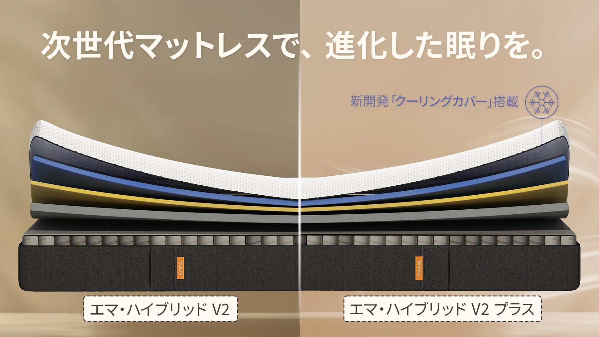 Amazon.co.jp: エマ・ハイブリッド V2n プラス (シングル