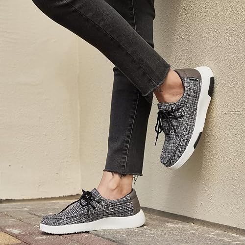 Miniatura 8 de OrthoComfoot Zapatos ortopédicos para mujer con soporte de arco, para fascitis plantar, cómodos mocasines para caminar para aliviar el dolor de