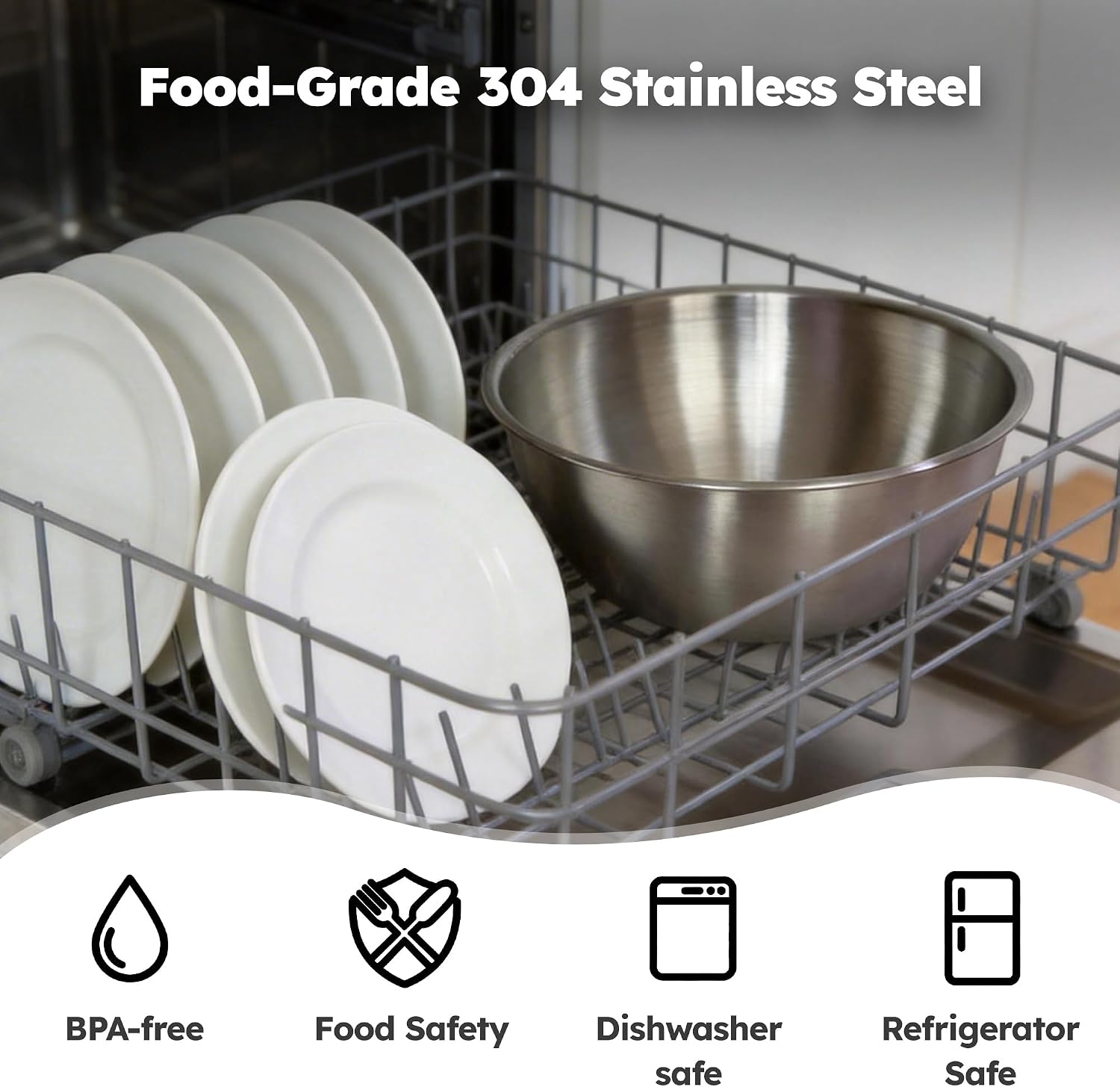 4-Pack Stainless Steel Pizza Dough Proofing Box with Clear Lids (1000ml) image 5