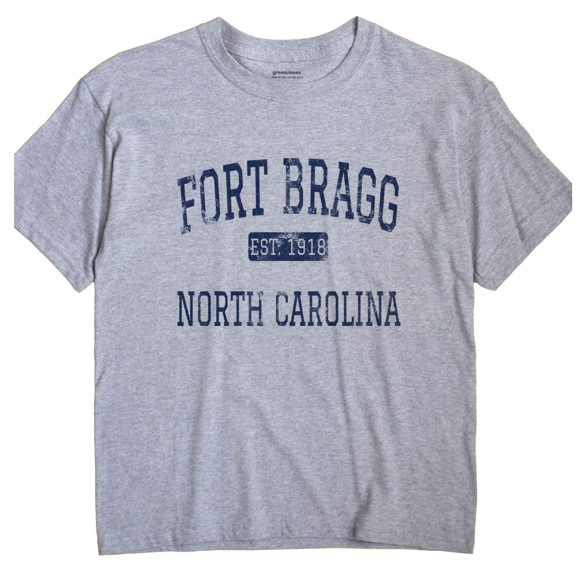 GreatCiteesFort Bragg North Carolina T-Shirt EST