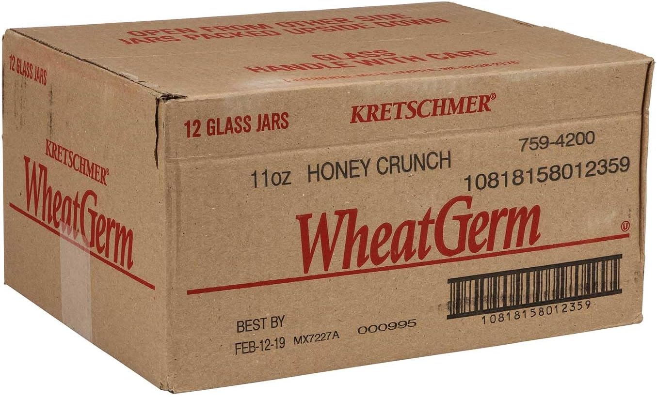 Honey Crunch Wheat Germ, 11 Ounce -- 12 per case.