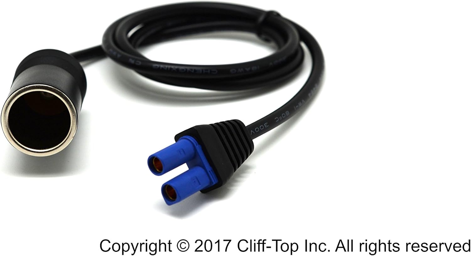 CliffTop 12V Cigarette Lighter Power Socket Adaptor for