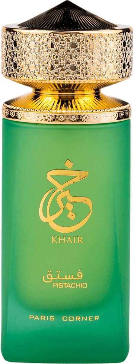 Paris Corner Pistachio Khair Perfume unisex 3.4 onzas líquidas Edp para hombres y mujeres