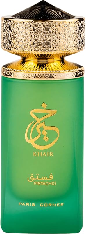 Paris Corner Pistachio Khair Perfume unisex 3.4 onzas líquidas Edp para hombres y mujeres
