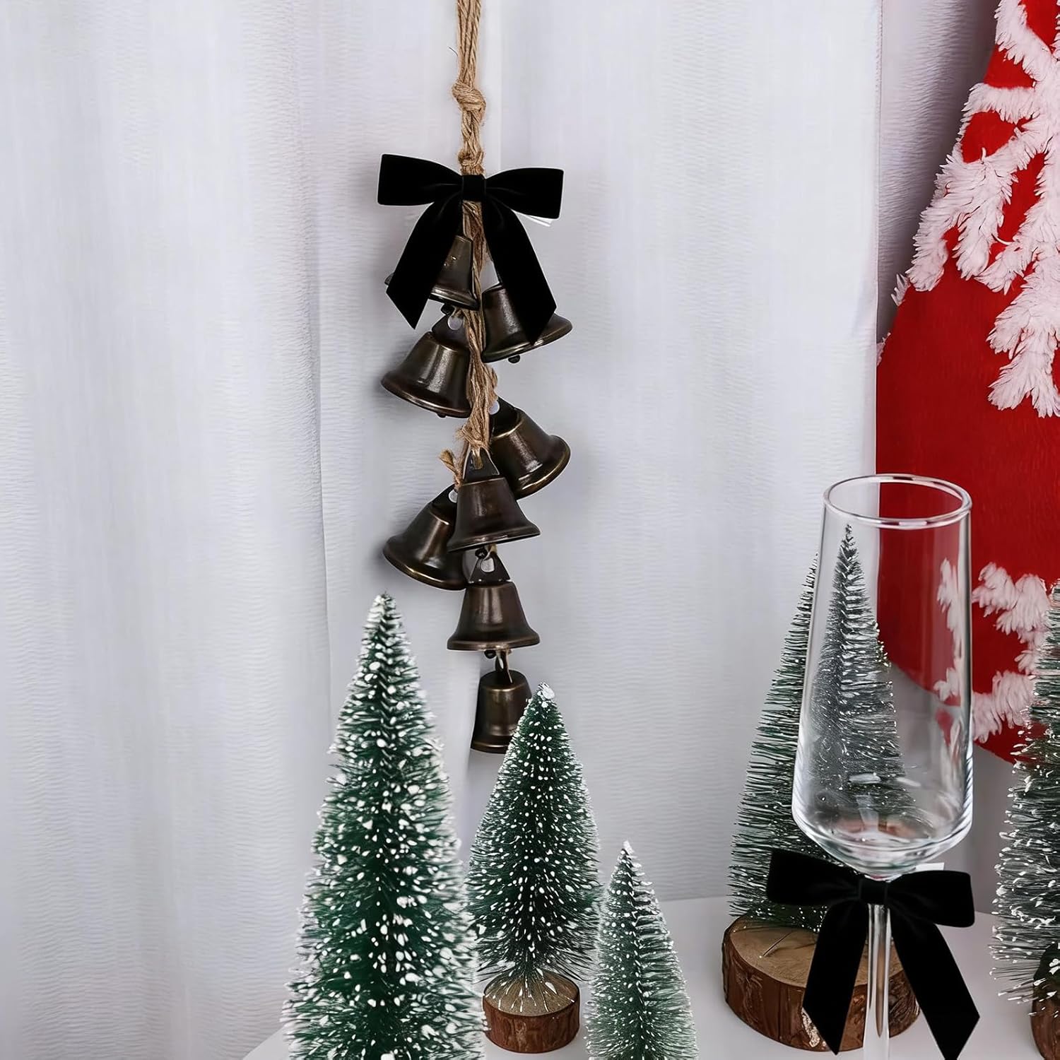 100 PCS Satin Ribbon Black Bow Decor, 2.5-inch Prefabricated Black Twisted Bow Used for Gift Packaging, Used for Gift Packages Wedding Decorations - Image 9