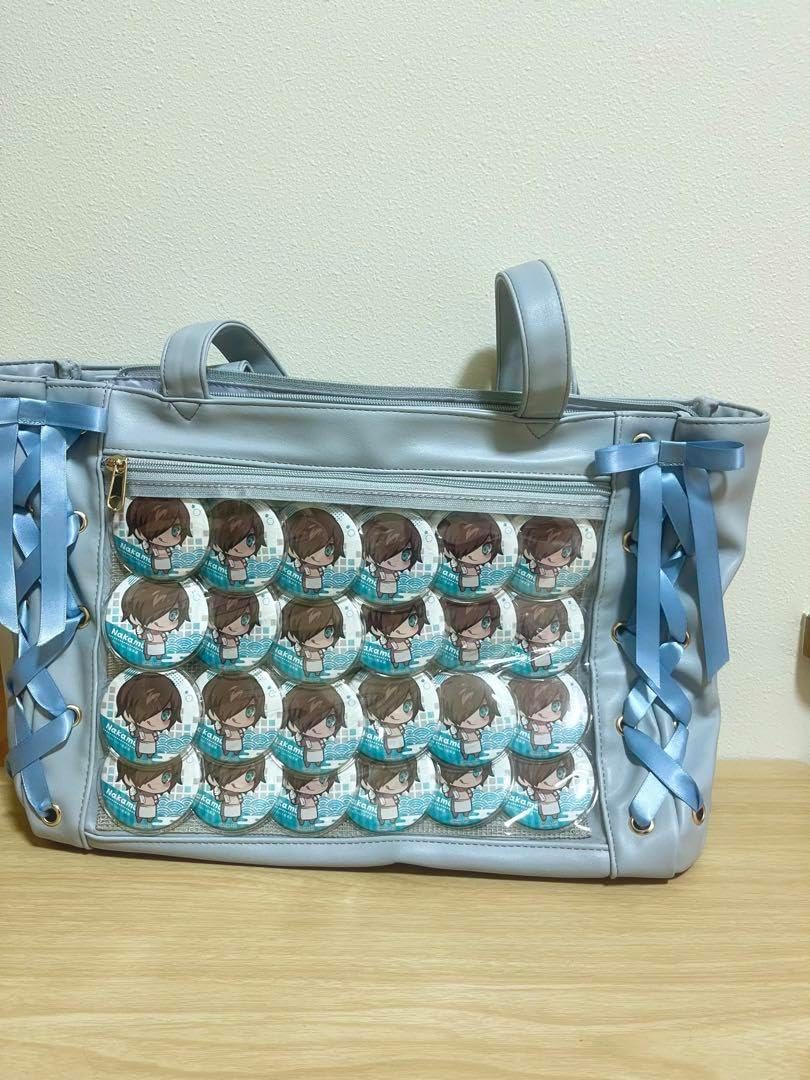 ワイテルズ nakamu 缶バッジ 極楽湯 痛バ 痛バッグ 衝撃の激安コスパ