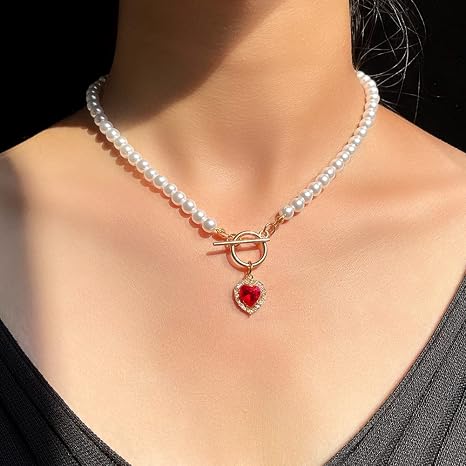 Asphire Vintage Pearl Necklace 