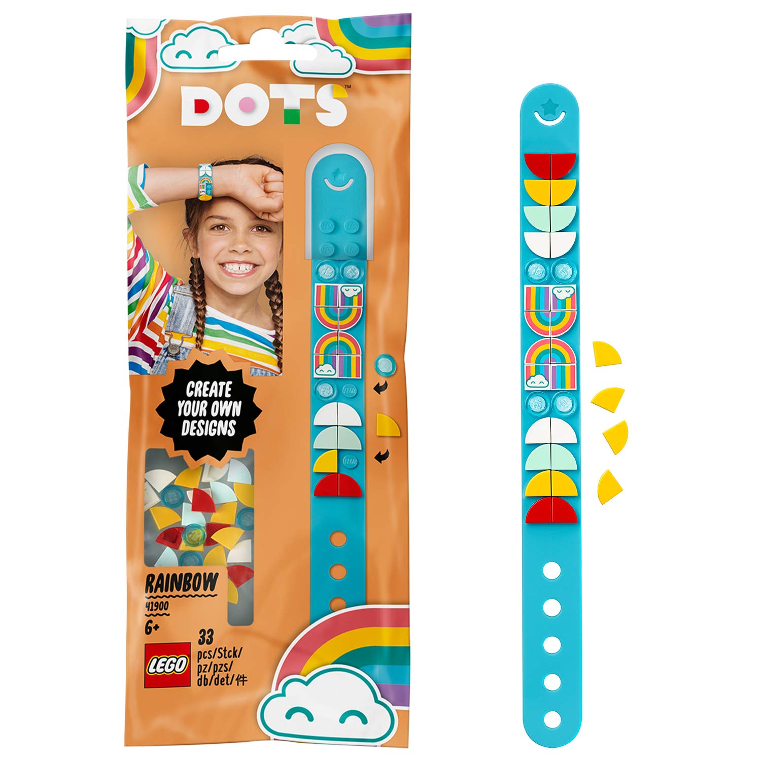 Lego DOTS Rainbow Bracelet 41900 Kit - Review, Price and Buying Guide