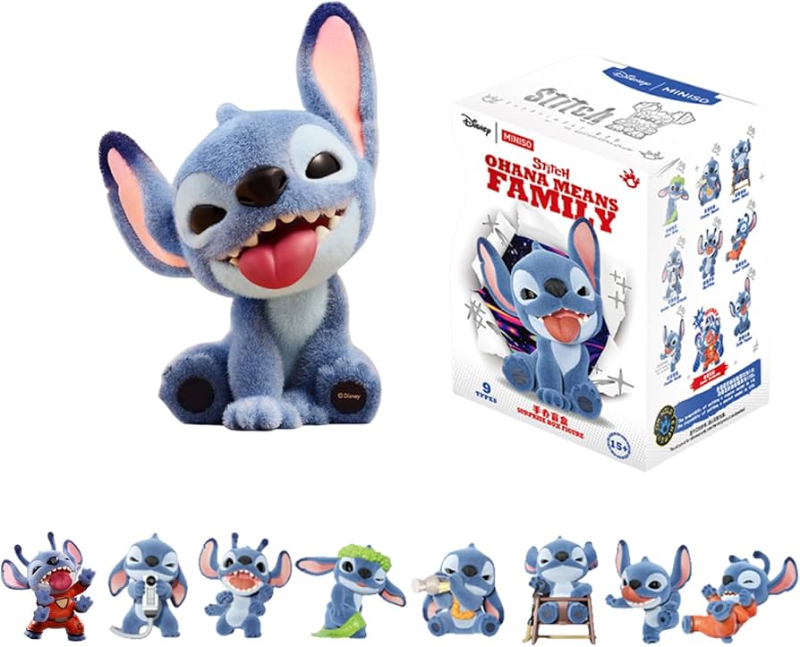 MINISO Disney Stitch Naughty Stitch Series Blind Box Figures