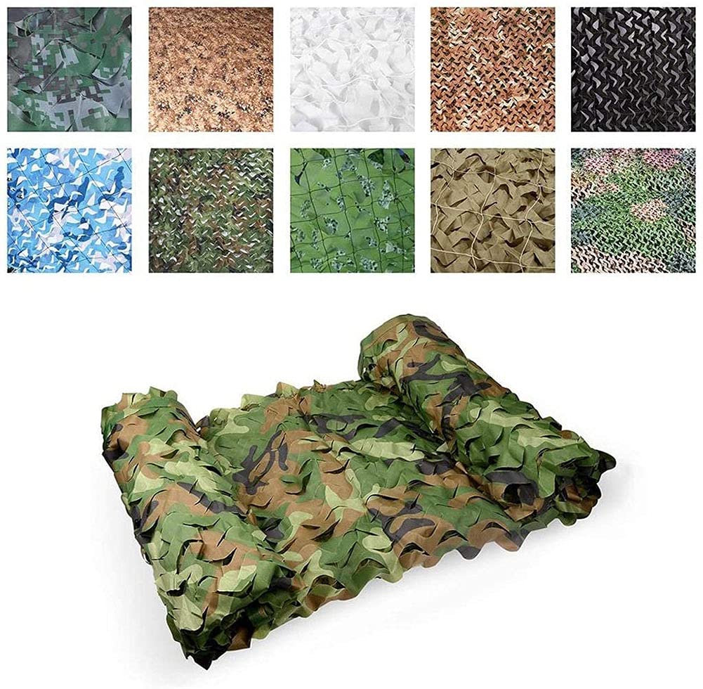 Filet de camouflage avec cordes idéal pour l'ombrage de votre terrasse