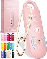 Vista 9 de Vantamo Alarma Personal para Autodefensa con Aviso de Batería Baja, Luz Estroboscópica y Keychain de Seguridad con Alta Sonoridad de 130 dB y Doble