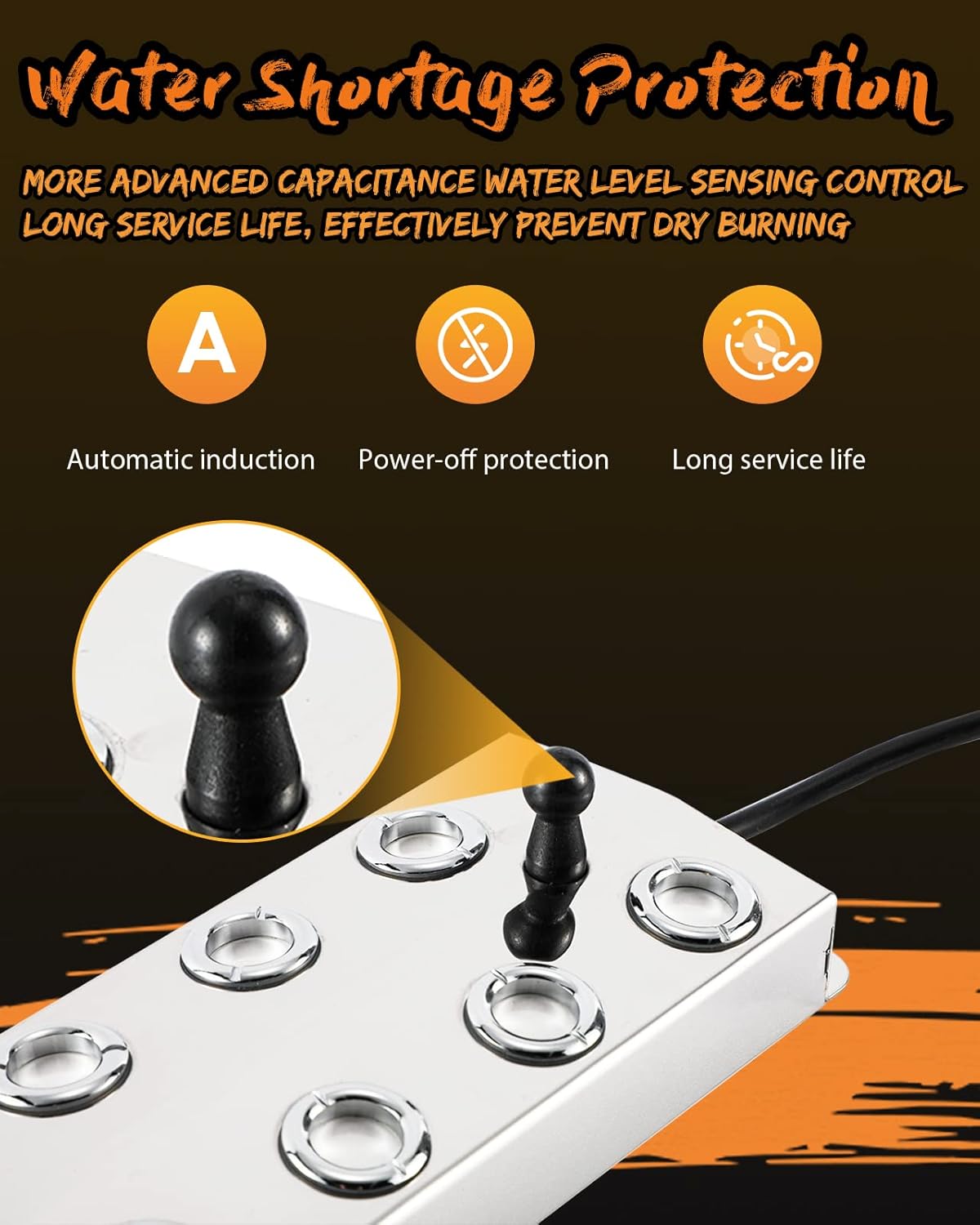 12-Head Ultrasonic Mist Maker Fog Machine – High-Output Fogger for Halloween Decor, Greenhouse, Pond, Fishtank, Rockery & Holiday Displays (110V, Includes Power Supply & Float)