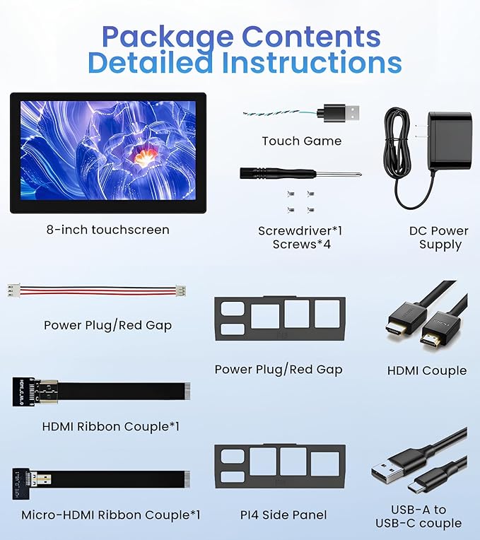 Monitor Táctil 7 Pulgadas HD IPS miniatura 8