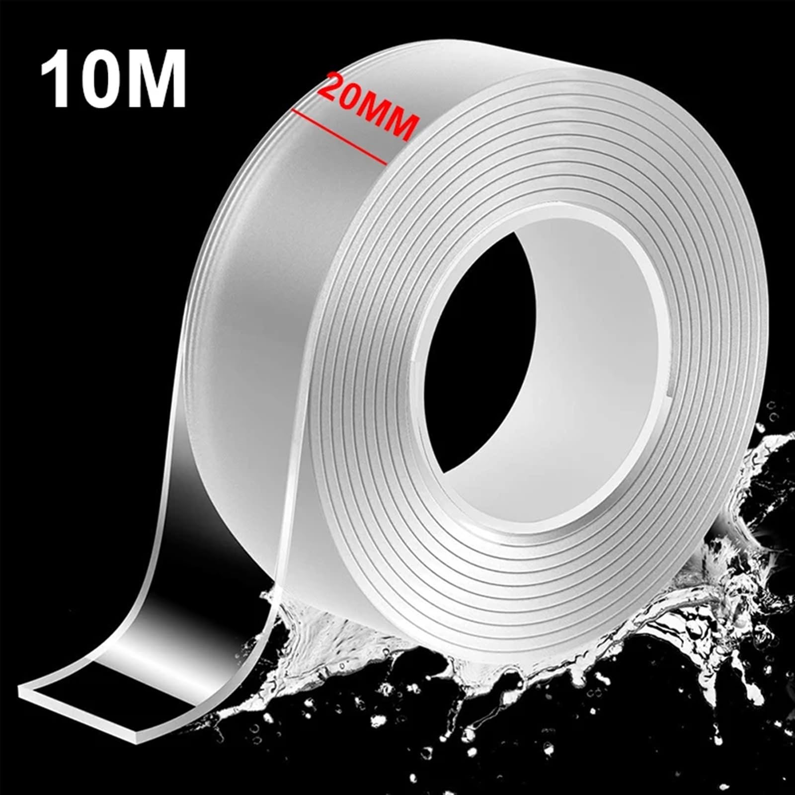 CINTA ADHESIVA TESA DOBLE CARA TRANSPARENTE 10 MT X 15 MM