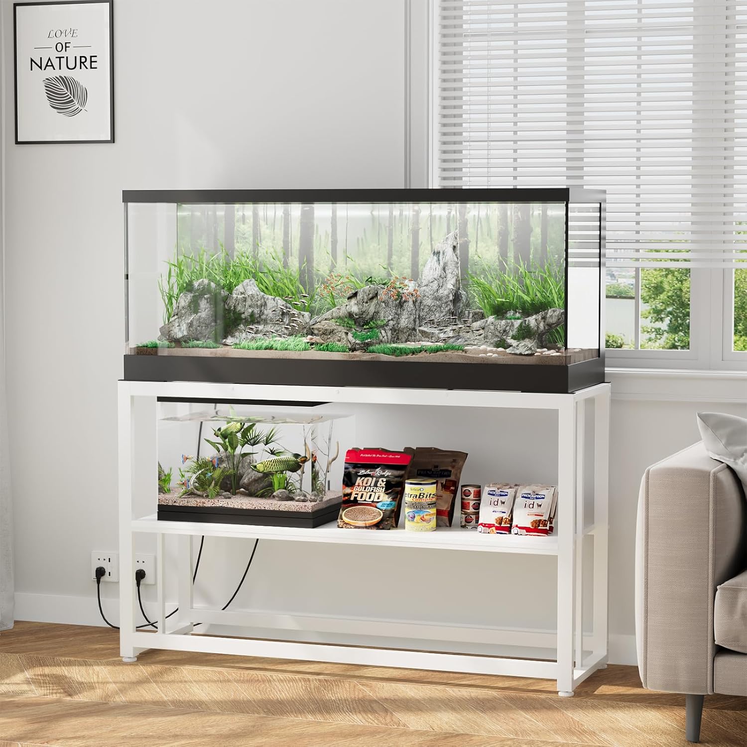 VOWNER 55-75 Gallon Fish Tank Stand