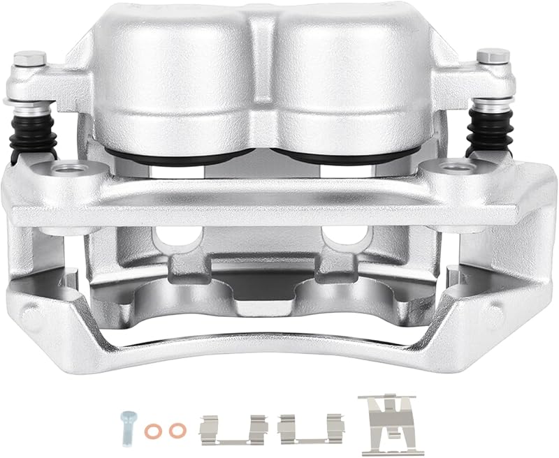 Pinça de freio a disco dianteira esquerda SCITOO com suporte para Ford F-150 e Lincoln Blackwood – 1 unidade
