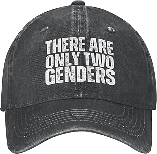 There are Only 2 Genders Hat There are Only Two Genders Cap Men Women Washed Mom Dad Cap Trucker Hat Baseball Cap