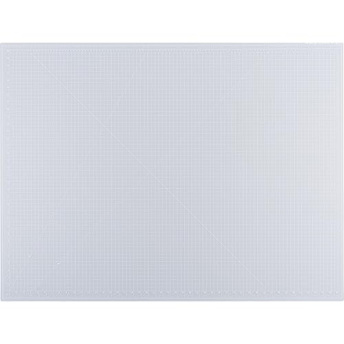 Dahle Vantage 10684 See-Through Premium Self-Healing Cutting Mat, 36"x48", 1/2" Grid, 5 Layers for Max Healing, Perfect for Crafts & Sewing, Clear
