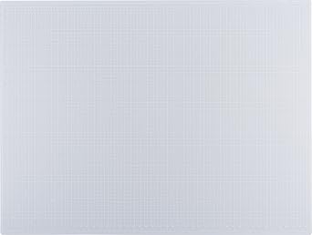 Dahle Vantage 10684 See-Through Premium Self-Healing Cutting Mat, 36"x48", 1/2" Grid, 5 Layers for Max Healing, Perfect for Crafts & Sewing, Clear