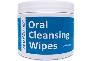 Maxiguard Oral Cleansing Wipes for Dogs, 100ct