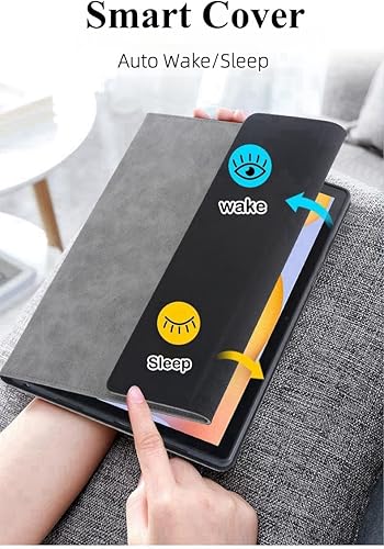 Miniatura 3 de Funda inteligente para Samsung Galaxy Tab S9 FE de 10.9 pulgadasGalaxy Tab S9 de 11 pulgadas 2023 con soporte para bolígrafo S, funda abatible a