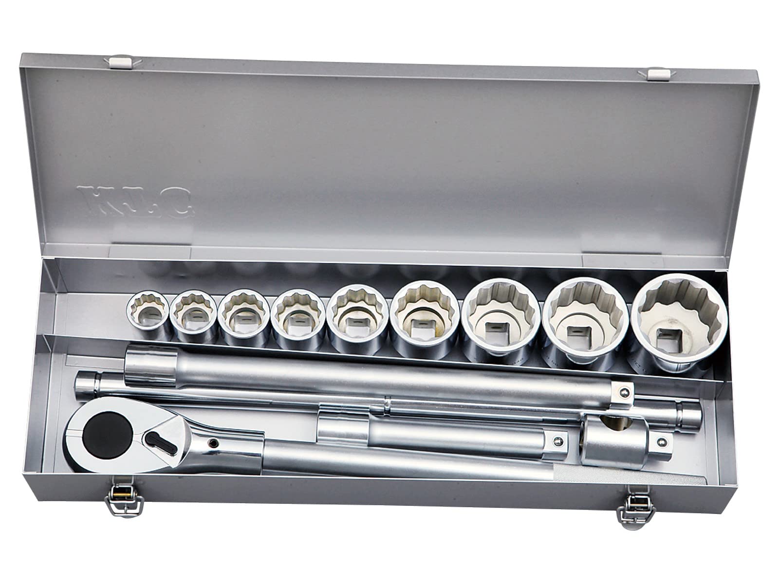 KTC 京都機械工具 19．0SQ 14点組 ソケットレンチセット