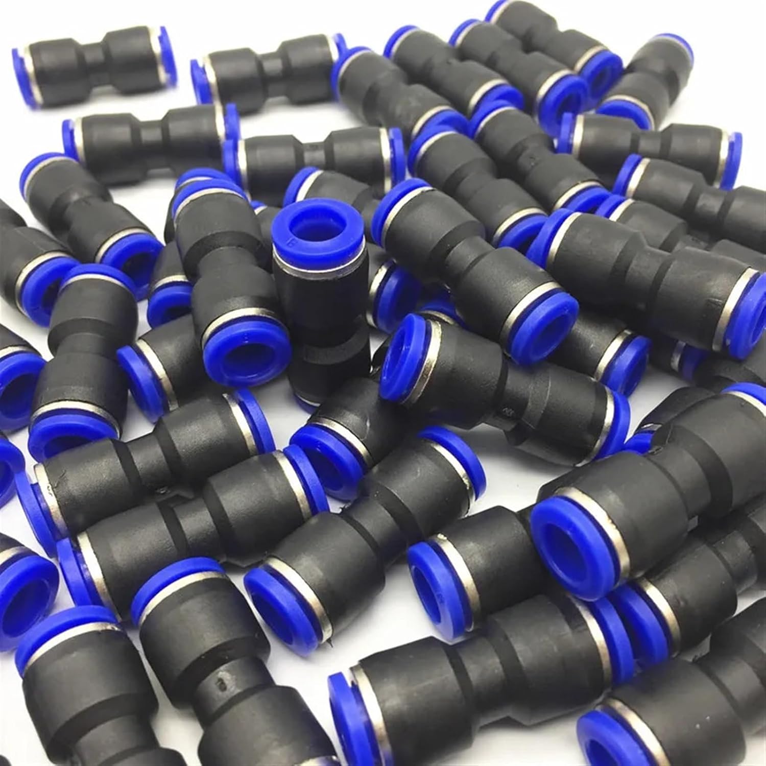 Pneumatic quick counplings Inch fast connector PU straight through pipe fitting for1/8 1/4 3/8 1/2 inches(1/8)