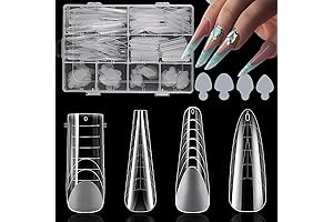 Molde F1 288PCS Nail Dual Forms for French Nails