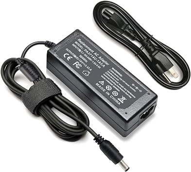 19V 3.42A 65W Adapter Charger Compatible with Toshiba PA3714U-1ACA PA3822U-1ACA PA3917U-1ACA Satellite C55 C655 P875 L655 E45 C855D P845T C50 S50 S55 Power Supply Cord