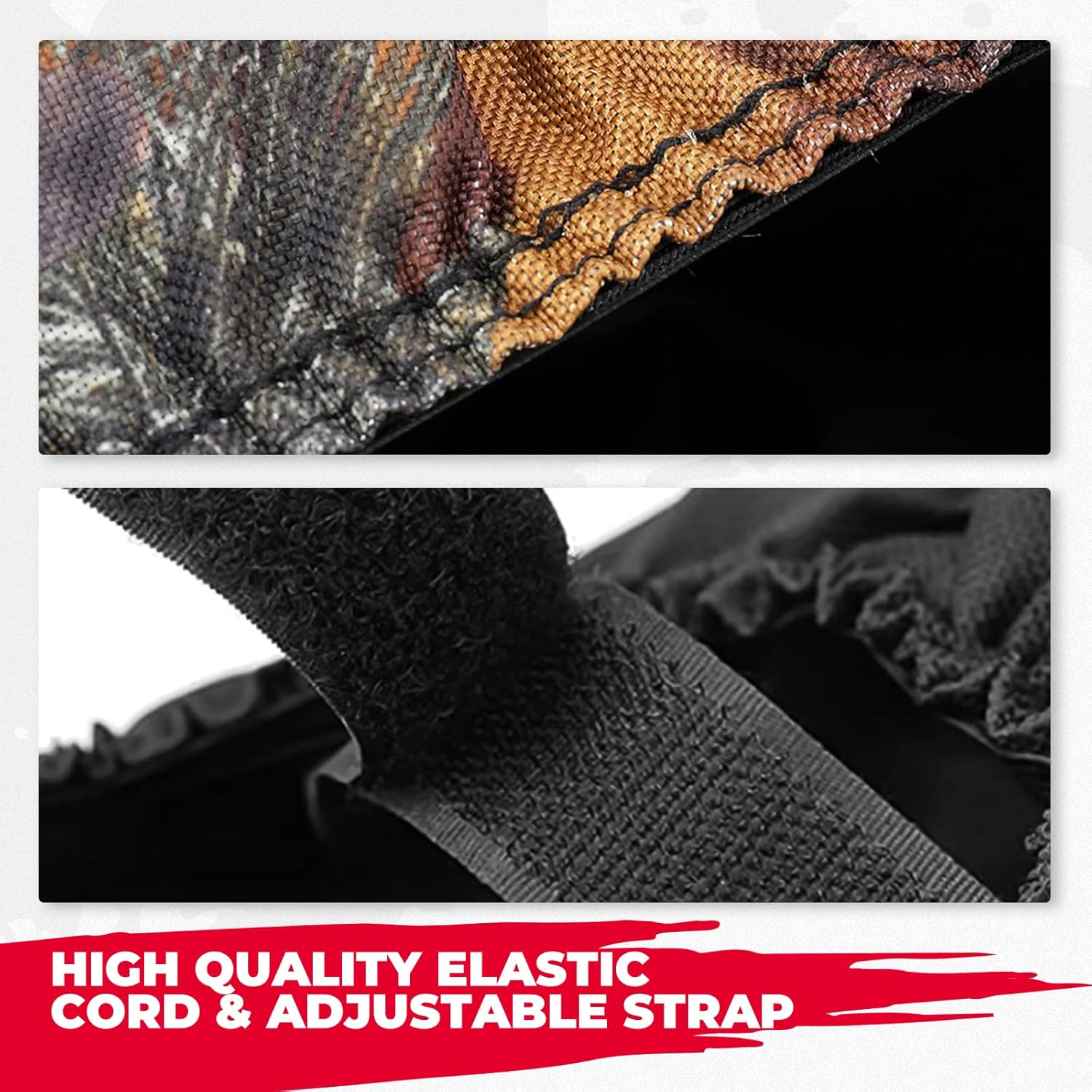 kemimoto Seat Covers Compatible with Ranger 500 700 800, Waterproof Camo UTV Seat Covers Compatible with 2002-2008 Polaris Ranger 500 700 800 : Automotive