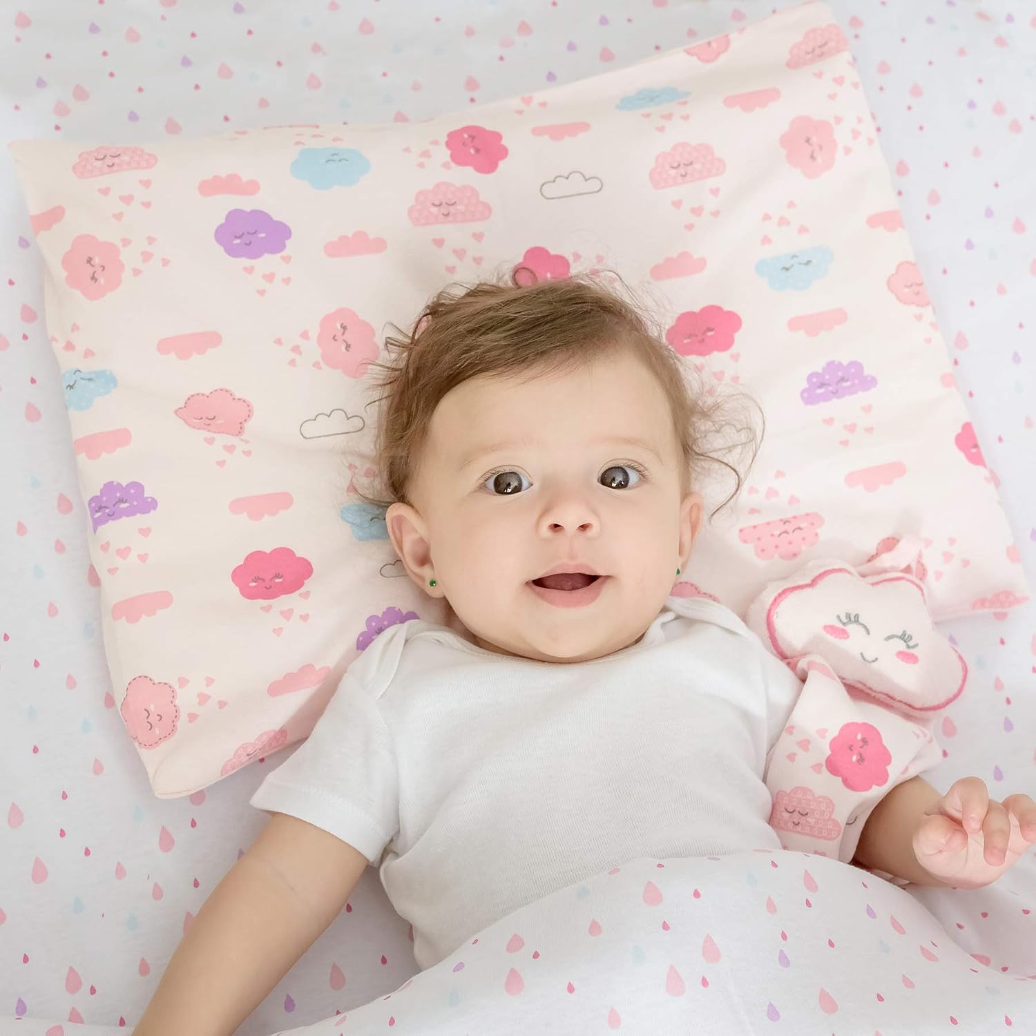 Papi Textil Kit De Fronha Papi Malhas Estampada 40Cm X 28Cm Contem 02 Un