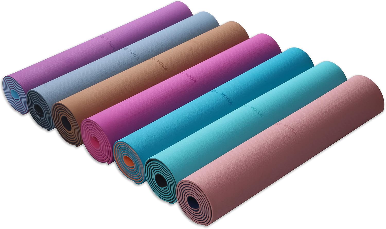wwww Yoga Mat with Strap, Extra Wide 72 x24 Inch & 27 & 31 Inch, Extra Thick 1/4 & 1/3 Inch, Eco Friendly Yoga Mats By SGS Certified for Yoga Pilates Fitness, Best Gift for Lover