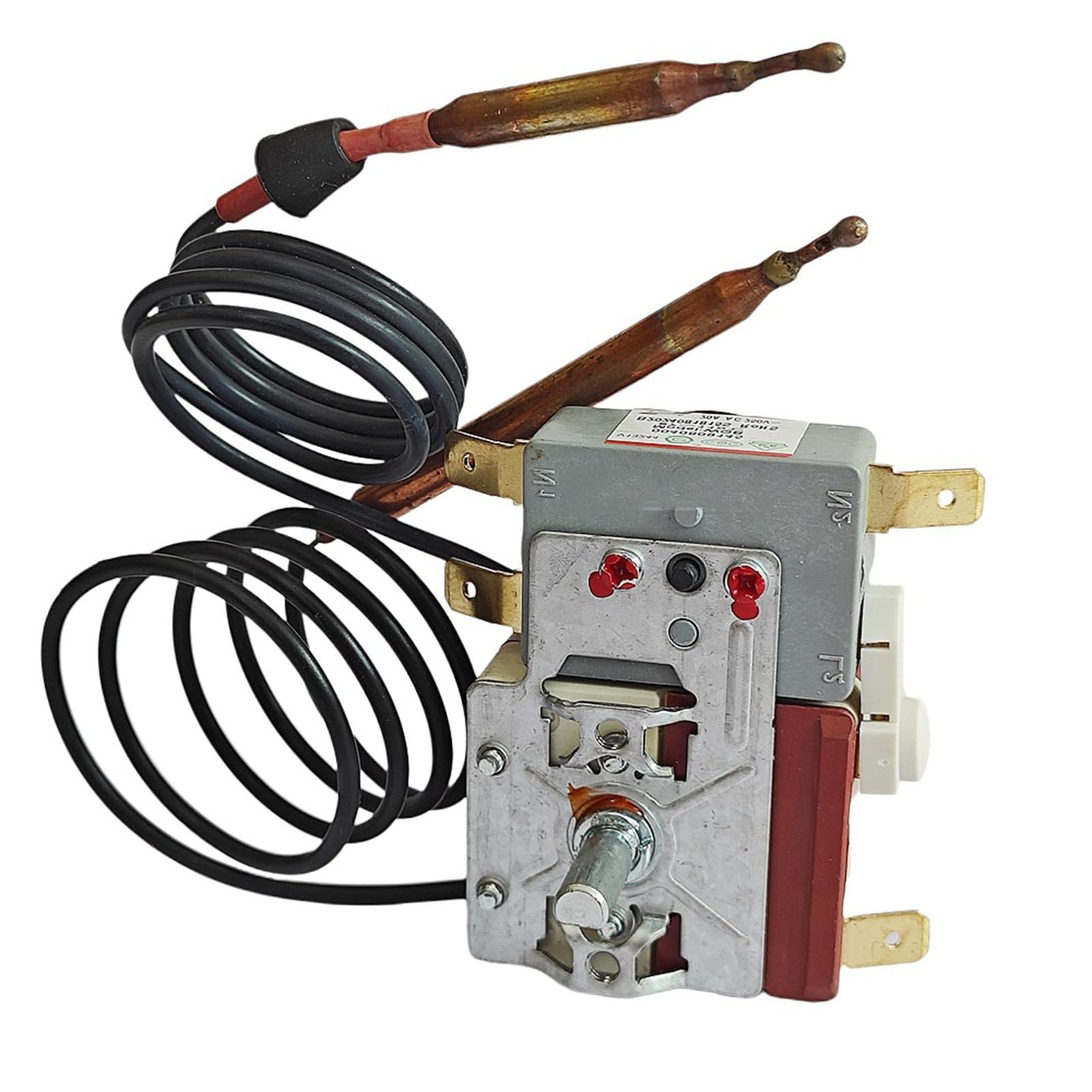 Linvimia Upgraded Electric Water Heater Temperature Modulator 69F Overheat Firm Metal Structure High Accuracy Water Heater Controller