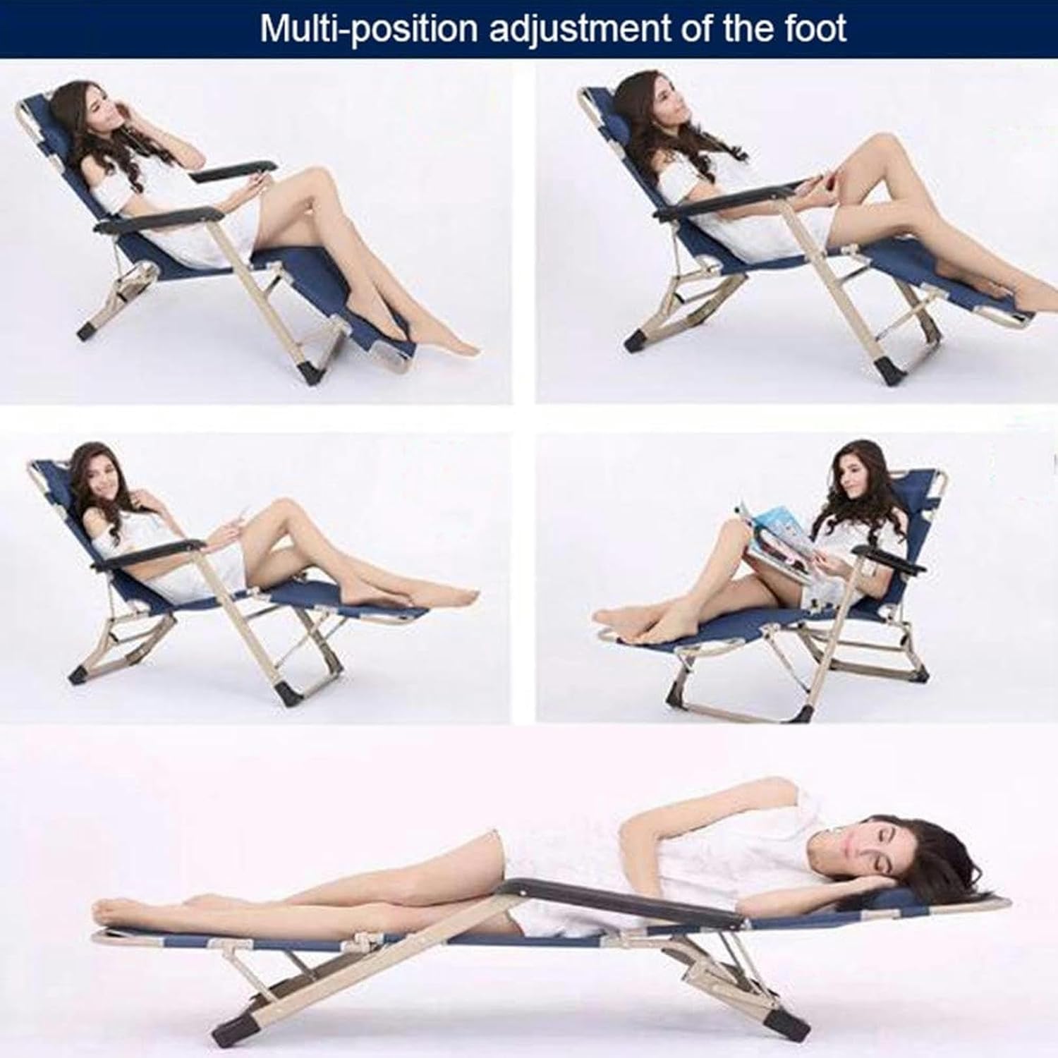 Zero Gravity Lounge Chair, Duty Zero Gravity Chairs Garden Patio Deck Chair Folding Reclining Chairs Beach Outdoor Lounge Chair Lounge Chair Comfortable Anniversary